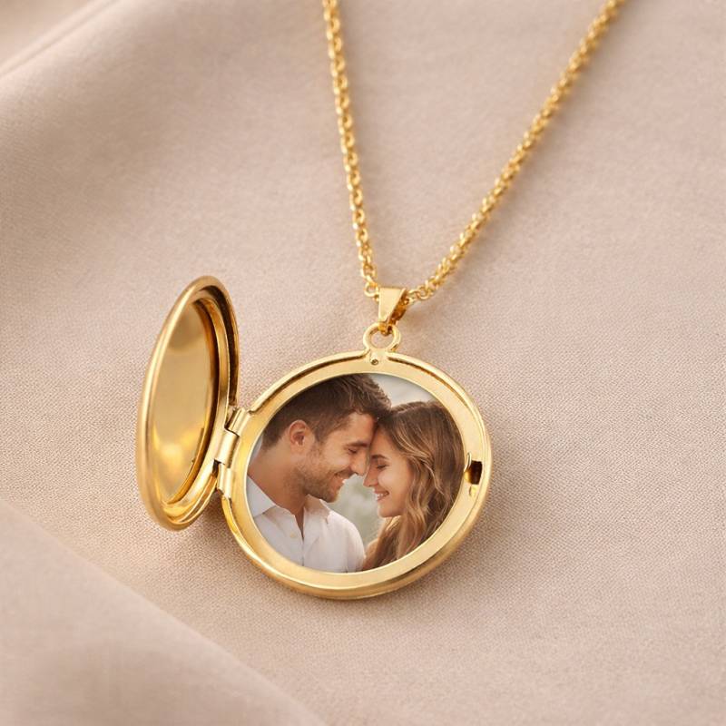 Medailonový náhrdelník s fotografií