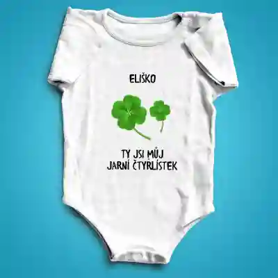 Body pro miminko s personalizací - Štěstíčko