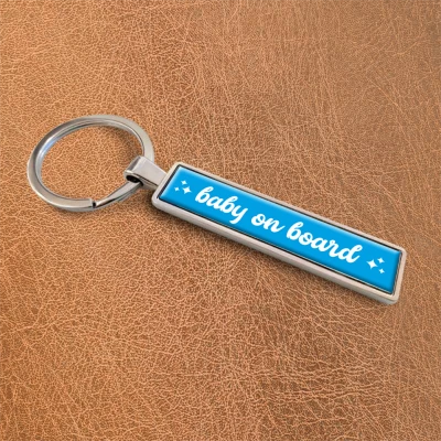 Personalizovaná klíčenka - Miminko v autě