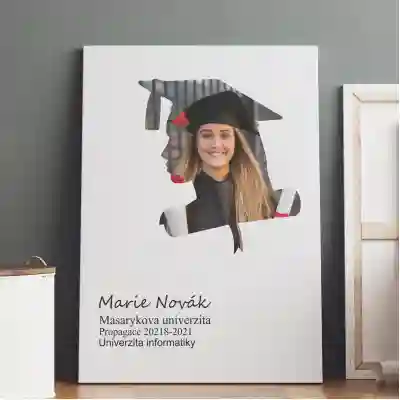 Personalizovaný obraz - Absolventka dívka