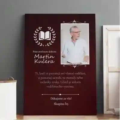 Personalizovaný obraz - Pro pana profesora