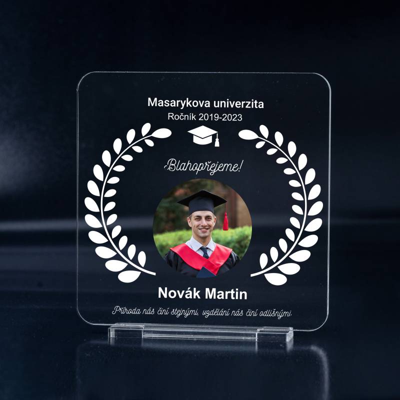 Personalizovaný pohár – Absolvování