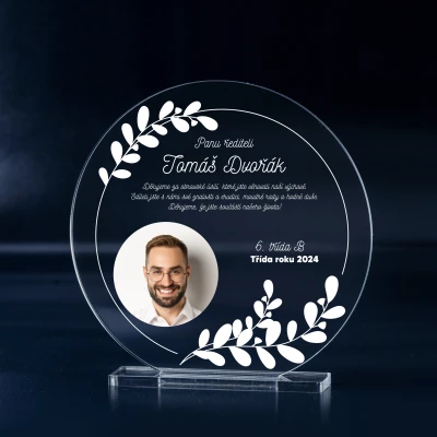 Přizpůsobená trofej - Panu třídnímu učiteli