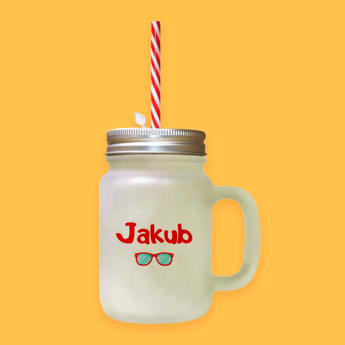 Personalizovaný hrnek se slámkou - Pan Sluníčko