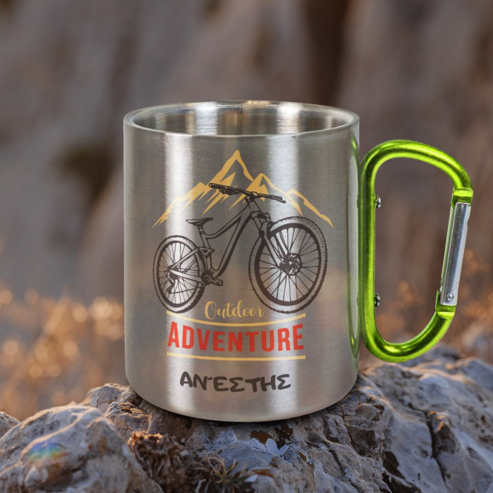Personalizovaný hrnek z nerezové oceli 200ml - Outdoor Adventure