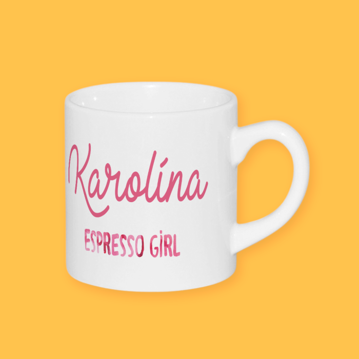Personalizovaný hrnek na kávu - Espresso girl