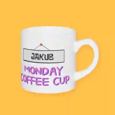 Personalizovaný hrnek na kávu - Monday monster
