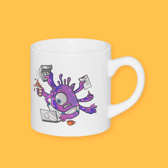 Personalizovaný hrnek na kávu - Monday monster