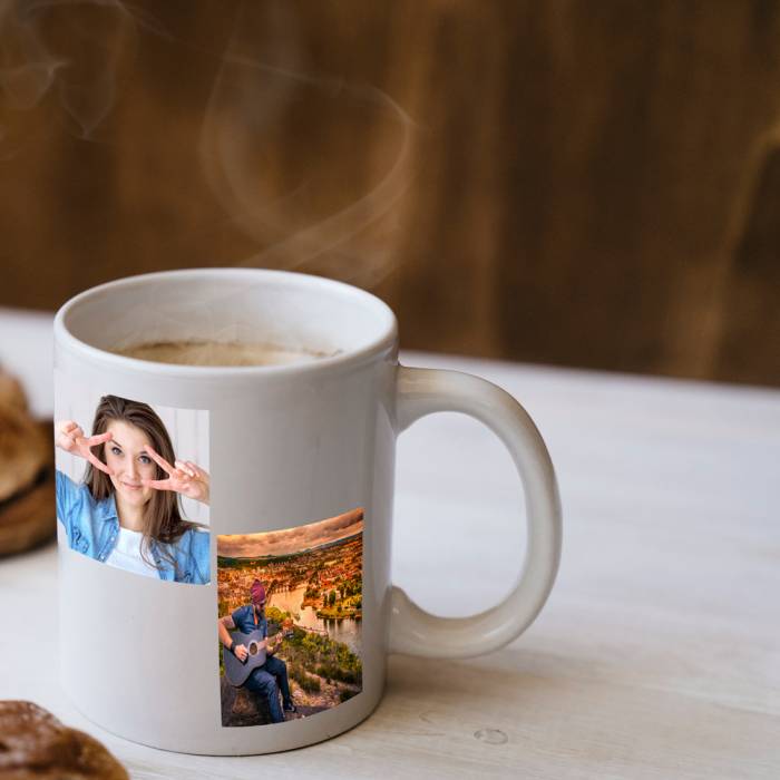 Personalizovaný hrnek se třemi fotkami