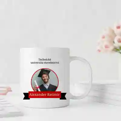 Personalizovaný hrnek - Promoce s fotografií