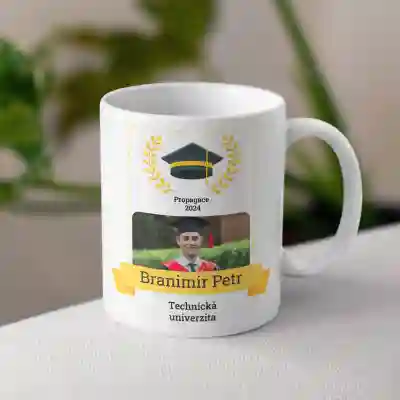 Personalizovaný hrnek - Promoce se zlatem