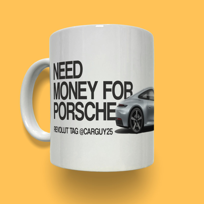 Personalizovaný keramický hrnek - Potřebuji peníze na...