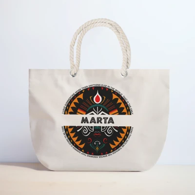 Personalizovaná plážová taška - Tribal