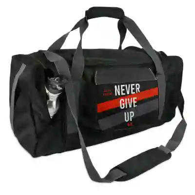  Personalizovaná sportovní taška - Never give up