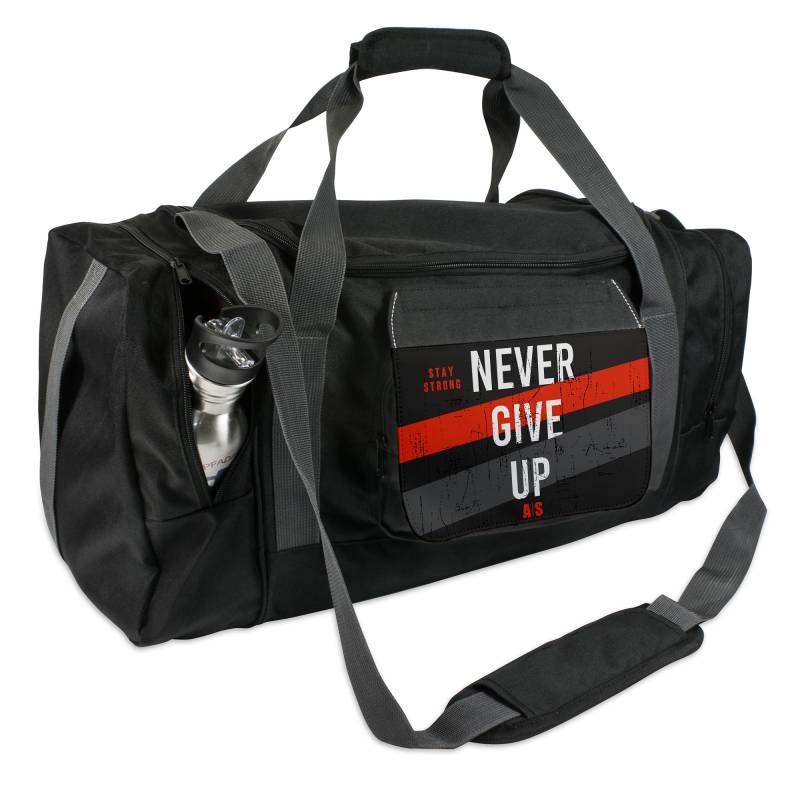  Personalizovaná sportovní taška - Never give up