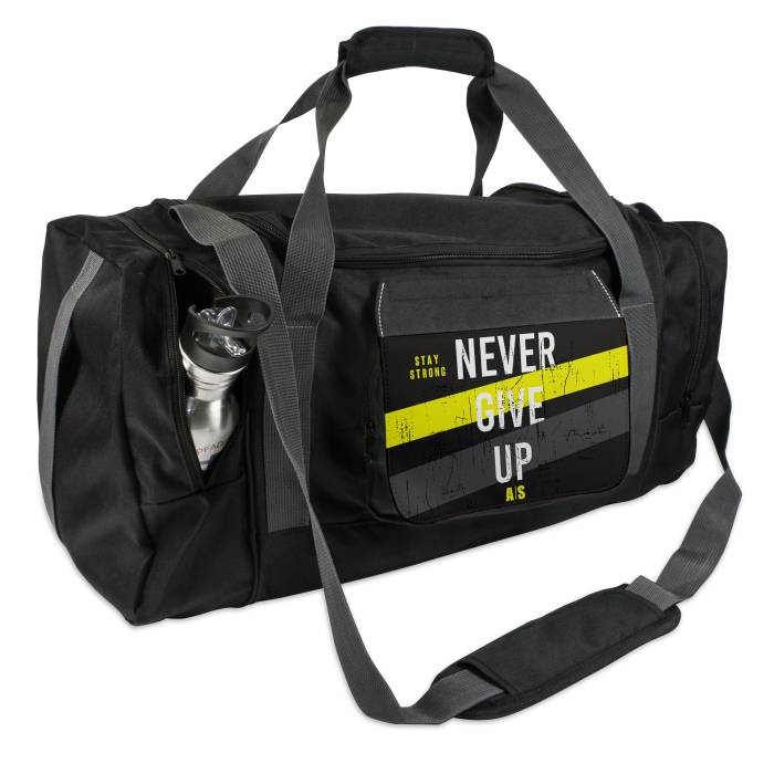 Personalizovaná sportovní taška - Never give up