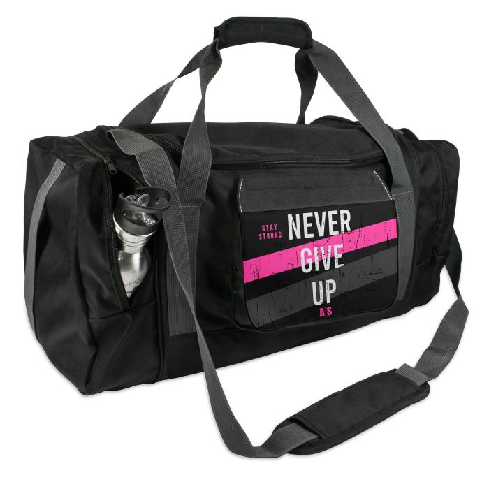  Personalizovaná sportovní taška - Never give up