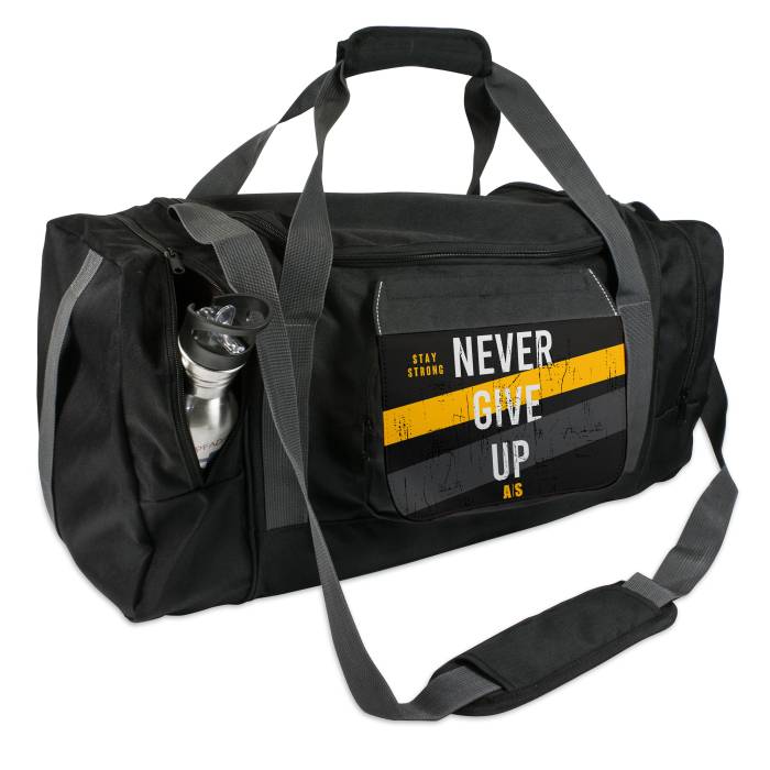  Personalizovaná sportovní taška - Never give up