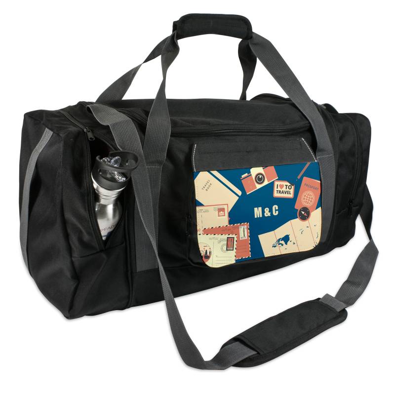  Personalizovaná sportovní taška - I love to travel