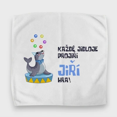 Personalizovaný ubrousek na svačinový box