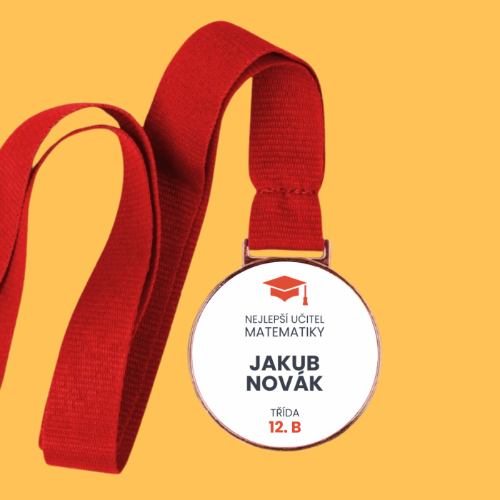 Personalizovaná medaile - Oblíbený předmět