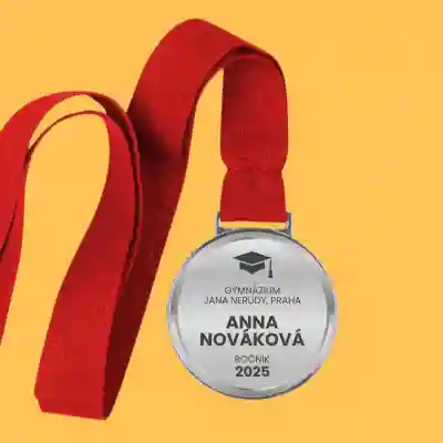 Personalizovaná medaile - Absolvent v barvách