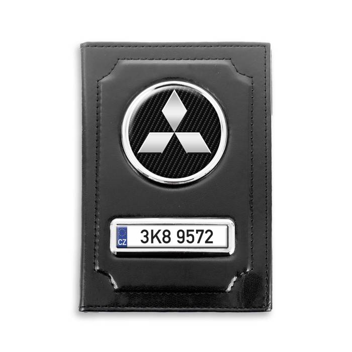 Pouzdro na doklady Mitsubishi Silver