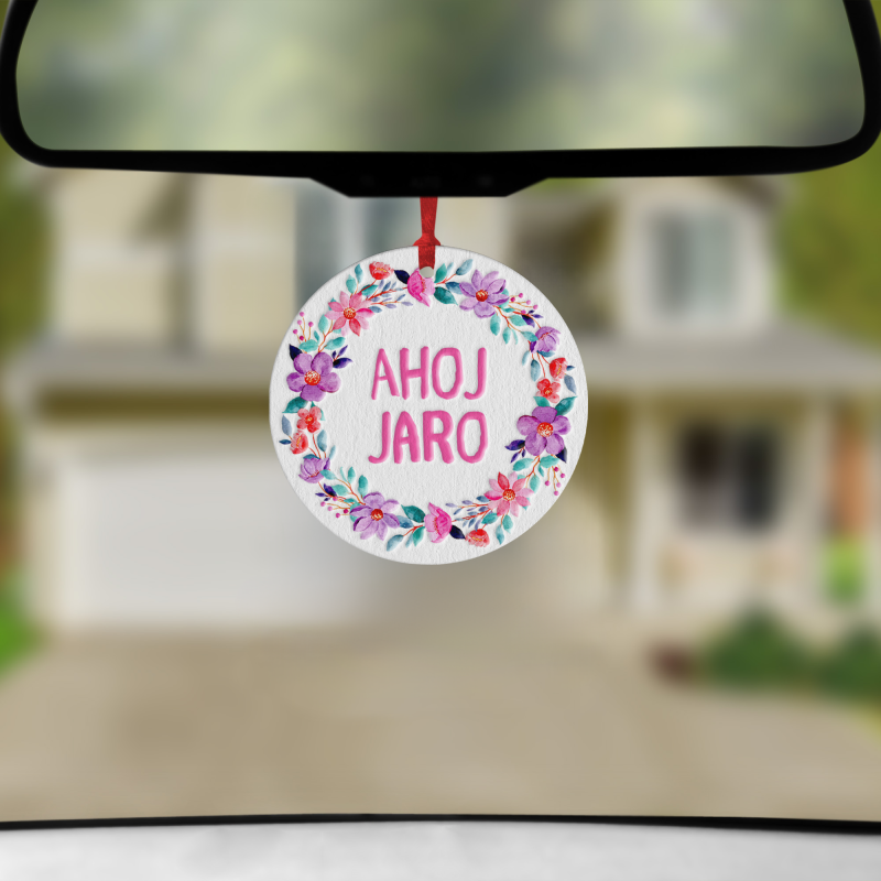 Personalizovaný auto osvěžovač - Krásná jaro