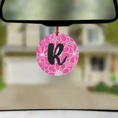 Personalizovaný auto osvěžovač - Květiny