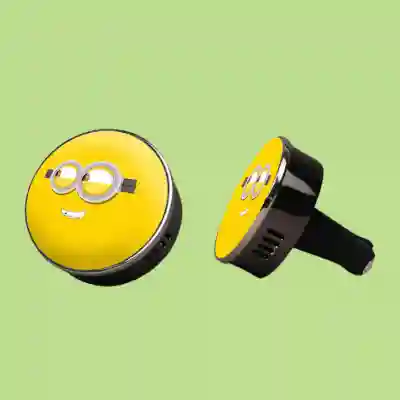Kovový voňavý osvěžovač vzduchu – Minion