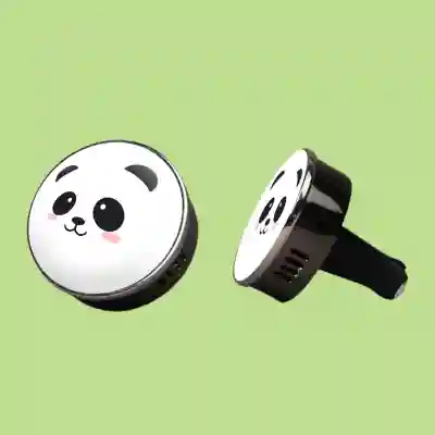 Kovový voňavý osvěžovač vzduchu – Panda
