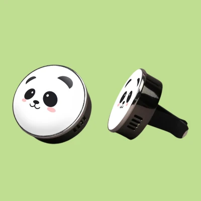 Parfémovaný kovový osvěžovač do auta – Panda