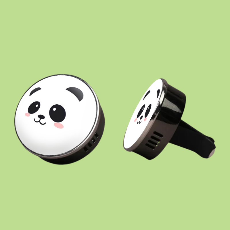 Kovový voňavý osvěžovač vzduchu – Panda
