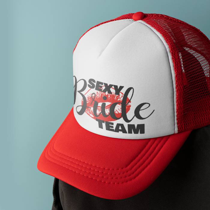 Personalizovaná čepice - Sexy bride team