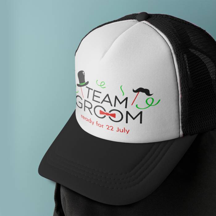 Personalizovaná čepice - Team Groom