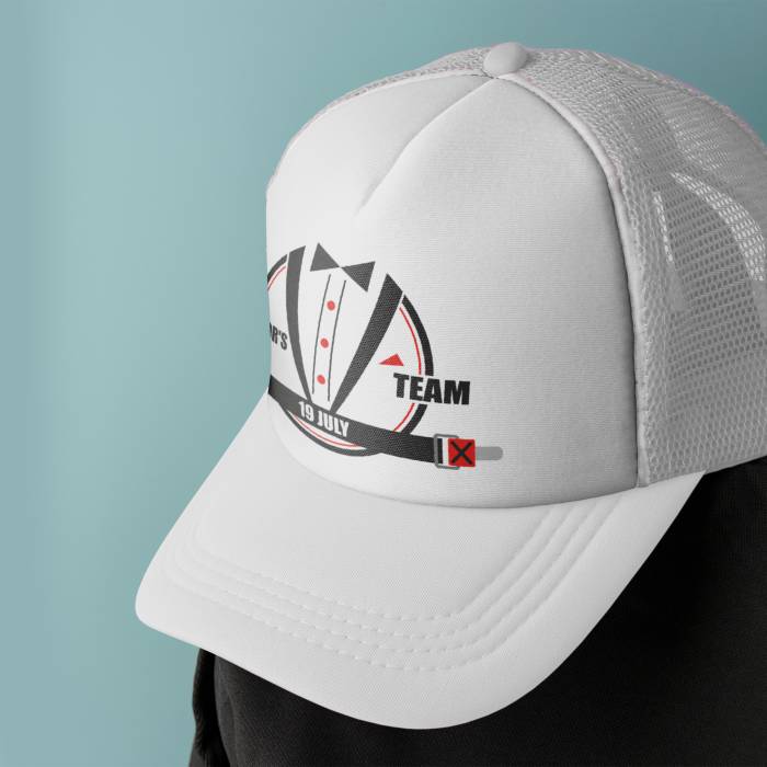 Personalizovaná čepice - Tým ženicha