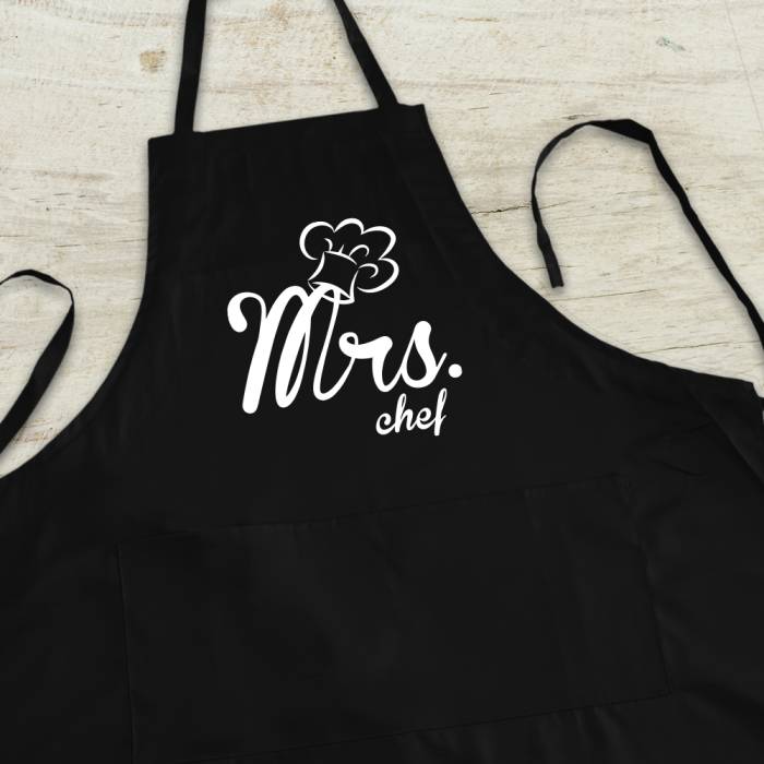 Personalizovaná Kuchyňská zástěra - Mrs. Chef
