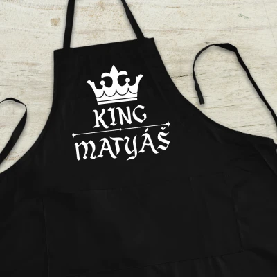 Personalizovaná Kuchyňská zástěra - King