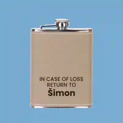 Kapesní láhev – In case of loss