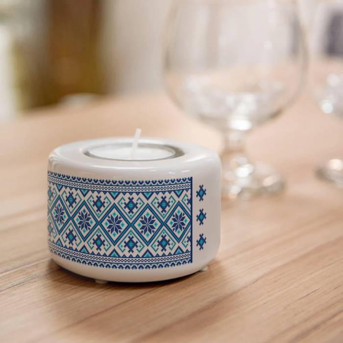Personalizovaný keramický svícen - Traditional