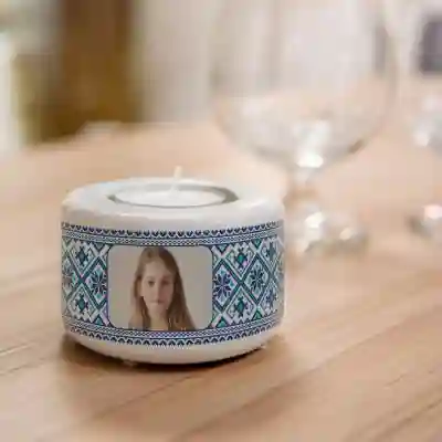 Personalizovaný keramický svícen - Traditional