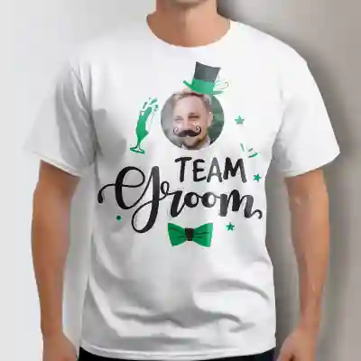 Personalizované tričko pro rozlučku se svobodou - Tým ženicha