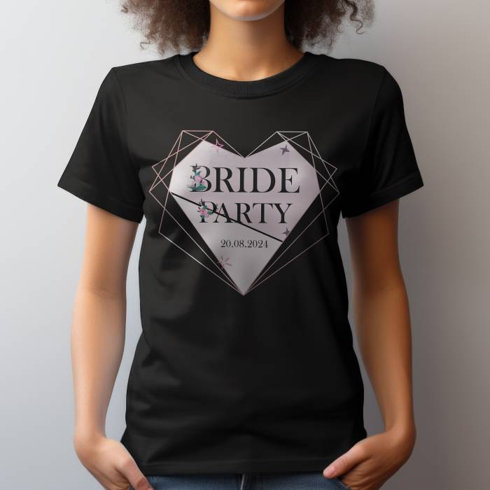 Personalizované tričko na rozlučku se svobodou – Bride Party