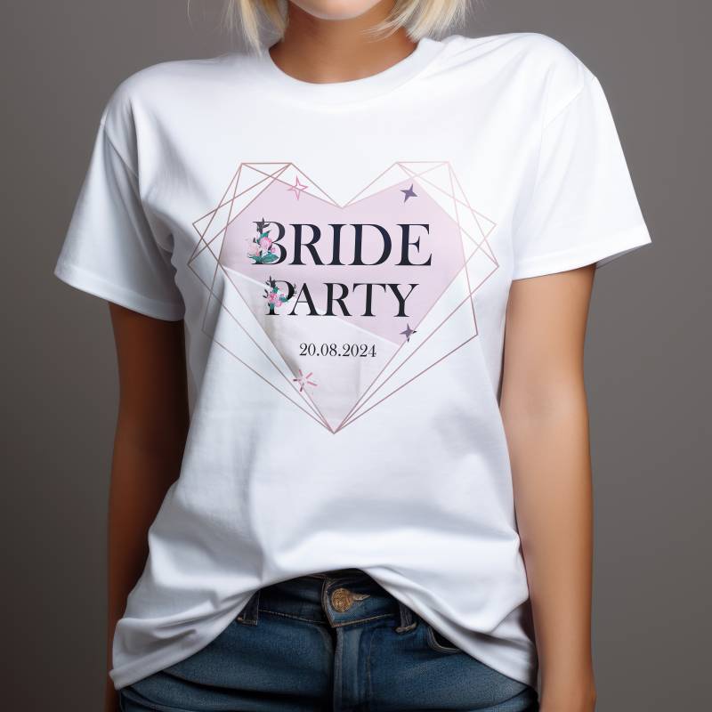 Personalizované tričko na rozlučku se svobodou – Bride Party