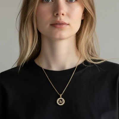 Personalizovaný náhrdelník s iniciálou
