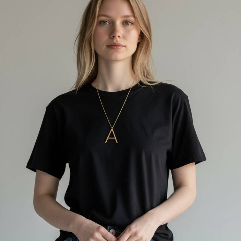 Personalizovaný náhrdelník s tvou iniciálou