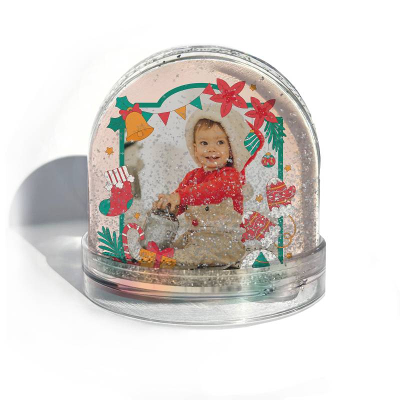 Personalizovaná sněhová koule – Vločky radosti