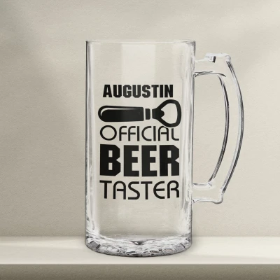 Personalizovaný pivní půllitr – Ochutnávač piva