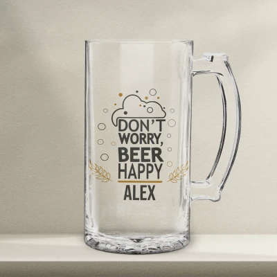 Personalizovaný pivní půllitr – Nedělej si starosti