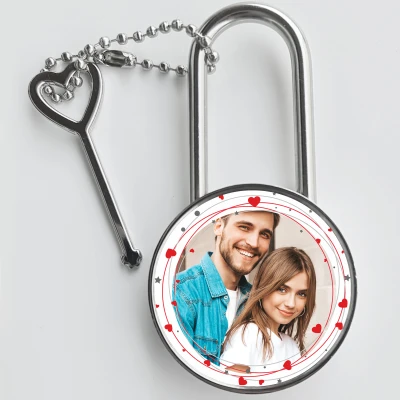 Personalizovaný visací zámek - S fotkou